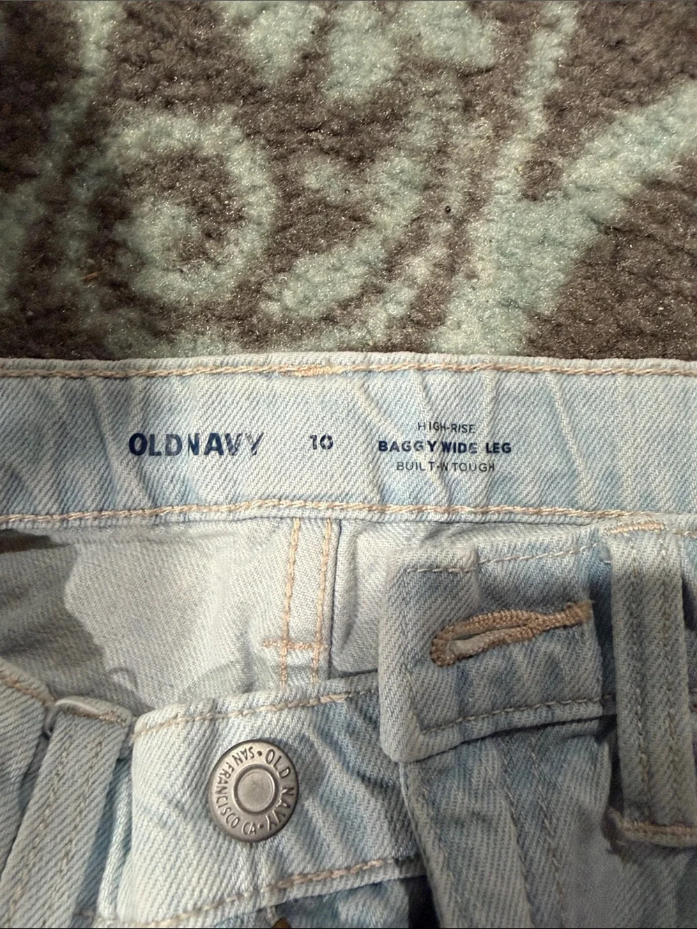 Old Navy Light Blue Distressed Kids Jeans